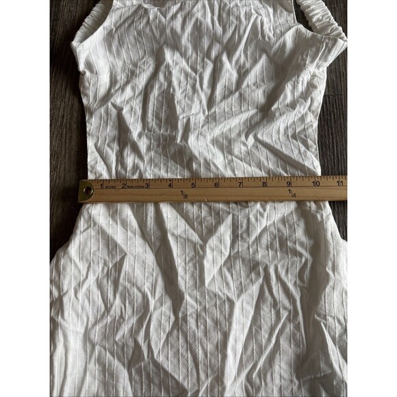 Princess Polly Swoon White Open Back Cotton Mini Dress Size 0 NWT $65 - Picture 9 of 11